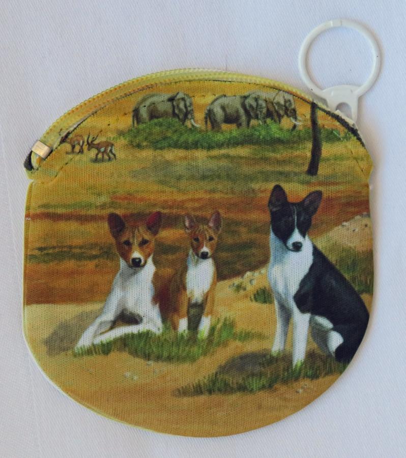Basenji 3 - side 2 - coin purse